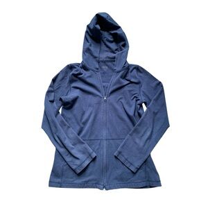 Eileen Fisher Petite Zip Up Hoodie P